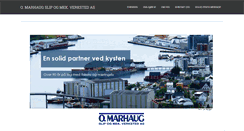 Desktop Screenshot of marhaug.no