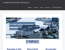 Tablet Screenshot of marhaug.no